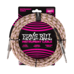 Ernie Ball 18ft (4.49m) Braided Straight Cable Emerald Argyle