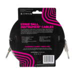 Ernie Ball 18 (5.49M) Braided Straight/Straight Cable Silver Fox