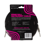 Ernie Ball 18ft (5.49M) Braided Straight Cable Purple Python