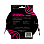 Ernie Ball 18ft Braided Straight Red/Black