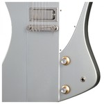 Epiphone 1963 Firebird 1 Silver Mist Inc Hard Case
