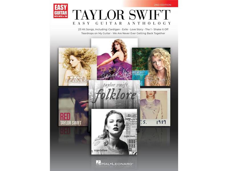 Taylor Swift - Easy Guitar Anthology Book	