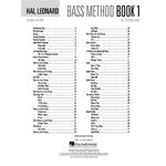 Hal Leonard Bass Method Book 1	