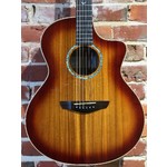 Pre Loved Faith Blood Moon Neptune Cutaway Electro Acoustic Guitar