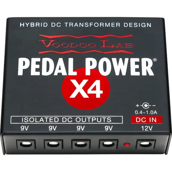 Square pedal power x4 ppx4 topdown