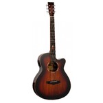 Tanglewood TWX4CEK Winterleaf Exotic Super Folk Electro Acoustic Autumn Burst Gloss