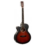 Tanglewood TW4CEAVBLH Winterleaf Super Folk Left Handed Autumn Vintage Gloss