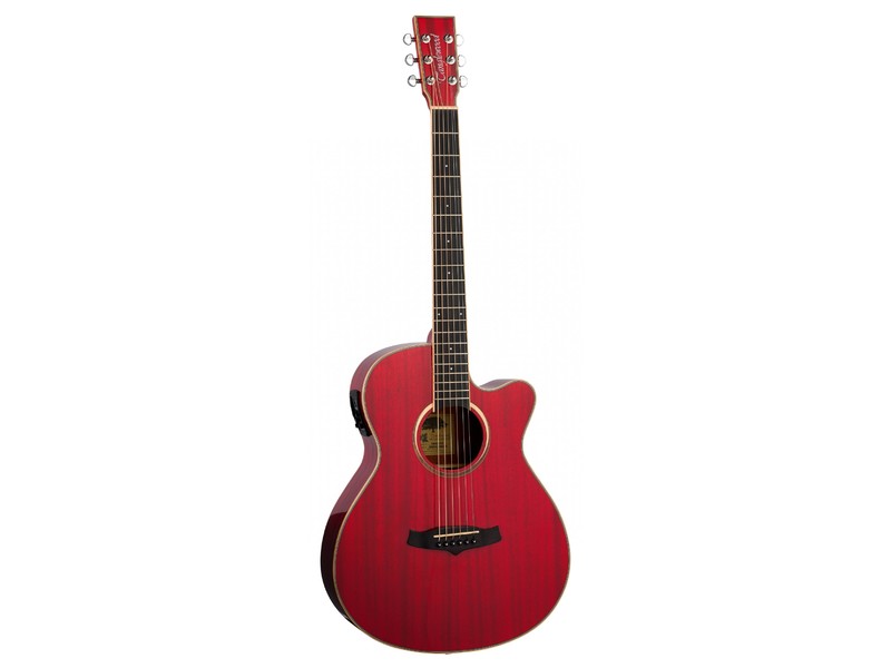 Tanglewood TW4CER Winterleaf Super Folk Red Gloss