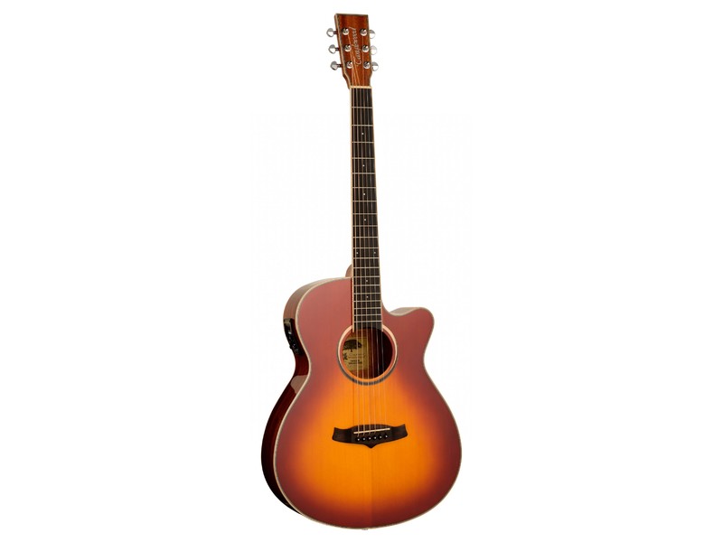 Tanglewood TW4CESB Winterleaf Super Folk Sunburst