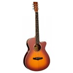 Tanglewood TW4CESB Winterleaf Super Folk Sunburst