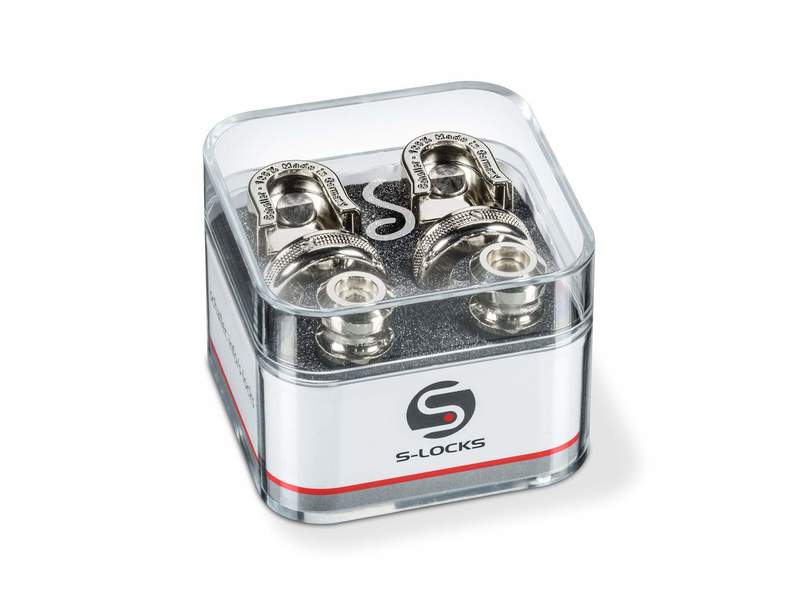 Schaller S-Lock Pair Nickel Plate