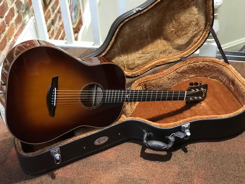 Pre Loved Faith Mars FRSB45 in Sunburst inc Hard Case