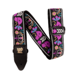 Ernie Ball Jacquard Strap Purple Bird Lupin