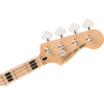 Squier Affinity Series Active Jazz Bass, Maple Fingerboard, Black Pickguard, Olympic White