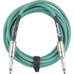 Fender Contour Instrument Cable, Sherwood Green, 10ft 3M