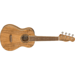Fender Zuma Exotic Concert Ukulele, Walnut Fingerboard, Spalted Maple