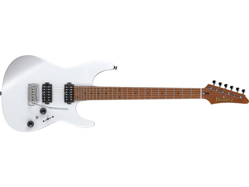 Ibanez AZ PRESTIGE, S-TECH Roasted Maple Neck, Duncan Hyperion HSS, Gotoh TH, Alder Body, Powder White