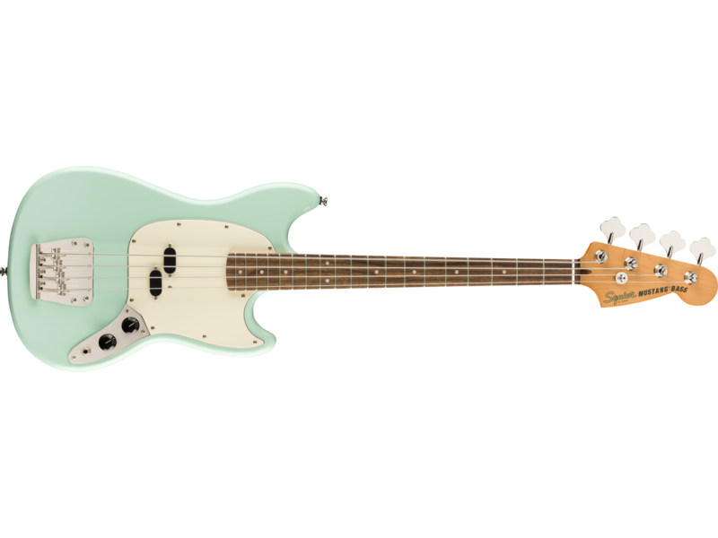 Squier Classic Vibe '60s Mustang Bass, Laurel Fingerboard, Surf Green