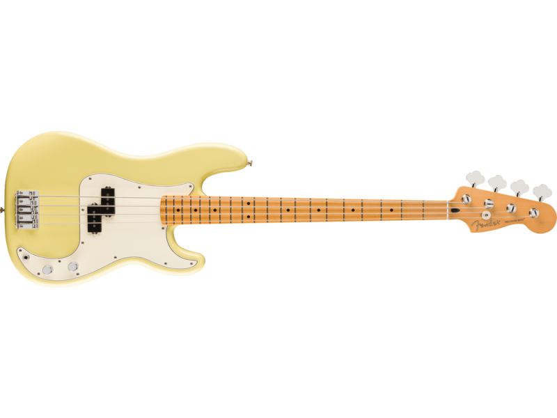 Fender Player II Precision Bass, Maple Fingerboard, Hialeah Yellow	