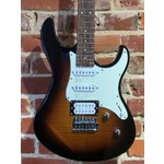 Pre Loved Yamaha Pacifica 212VFM HSS in Tobacco Brown Sunburst