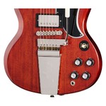 Epiphone 1964 SG Standard with Maestro Vibrola Reissue, Cherry Red