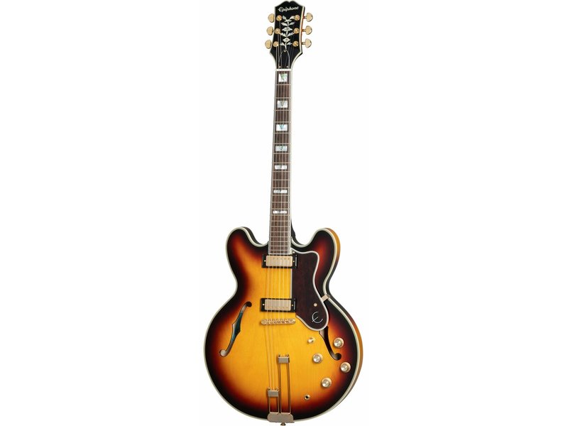 Epiphone Sheraton Semi Hollow - Vintage Sunburst Inc Premium Bag