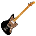 Jet JJ350 H+P90 Electric Guitar - Black