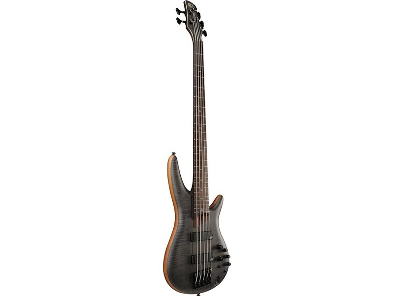Ibanez SR1455DW-TGF SR Premium 5-String Bass Transparent Grey Flat