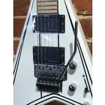 Pre Loved Jackson X Series RRX24M Rhoads Snow White Pinstripe