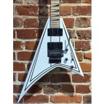 Pre Loved Jackson X Series RRX24M Rhoads Snow White Pinstripe