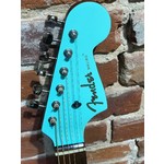 Pre Loved Fender Malibu Player Parlour Electro Acoustic in Aqua Splash Inc Case