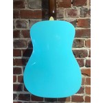 Pre Loved Fender Malibu Player Parlour Electro Acoustic in Aqua Splash Inc Case