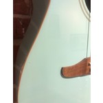 Pre Loved Fender Malibu Player Parlour Electro Acoustic in Aqua Splash Inc Case