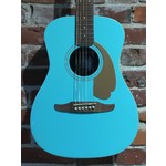 Pre Loved Fender Malibu Player Parlour Electro Acoustic in Aqua Splash Inc Case