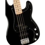 Squier Affinity Series Precision Bass PJ, Maple Fingerboard, Black Pickguard, Black