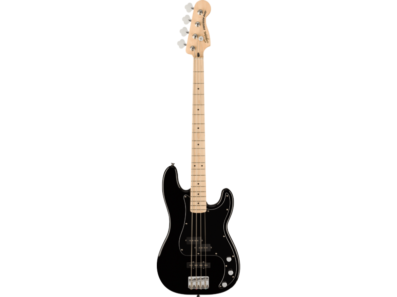 Squier Affinity Series Precision Bass PJ, Maple Fingerboard, Black Pickguard, Black