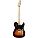 Squier Affinity Series Telecaster, Maple Fingerboard, Black Pickguard, 3-Color Sunburst