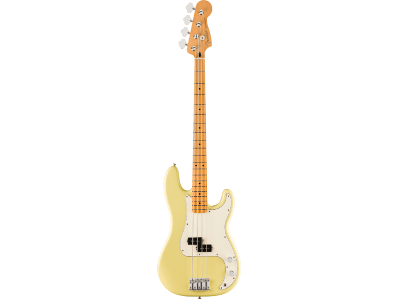 Fender Player II Precision Bass, Maple Fingerboard, Hialeah Yellow	
