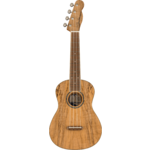 Fender Zuma Exotic Concert Ukulele, Walnut Fingerboard, Spalted Maple