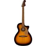 Fender Newporter Player, Walnut Fingerboard, Gold Pickguard, Sunburst