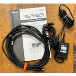 Pre Loved Roland GR-33 Guitar Synth Inc Hard Case, GK Lead & PSU