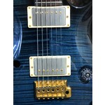 Pre Loved PRS 2010 Custom 22 Hollowbody 10 Top with Wide Fat Neck Blue
