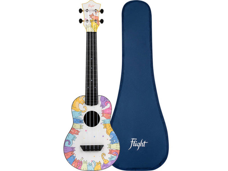 Flight TUC Travel Concert Ukulele - Kitty