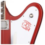 Epiphone Exclusive 1963 Firebird V Maestro Vibrola Cherry Inc Hard Case