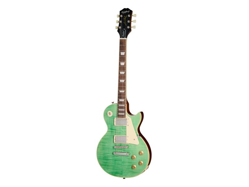 Epiphone Les Paul Standard 50s Figured Seafoam Green Inc Premium Gig Bag
