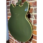 Pre Loved Epiphone ES-355 Shinichi Ubukata Olive Drab Inc Hard Case