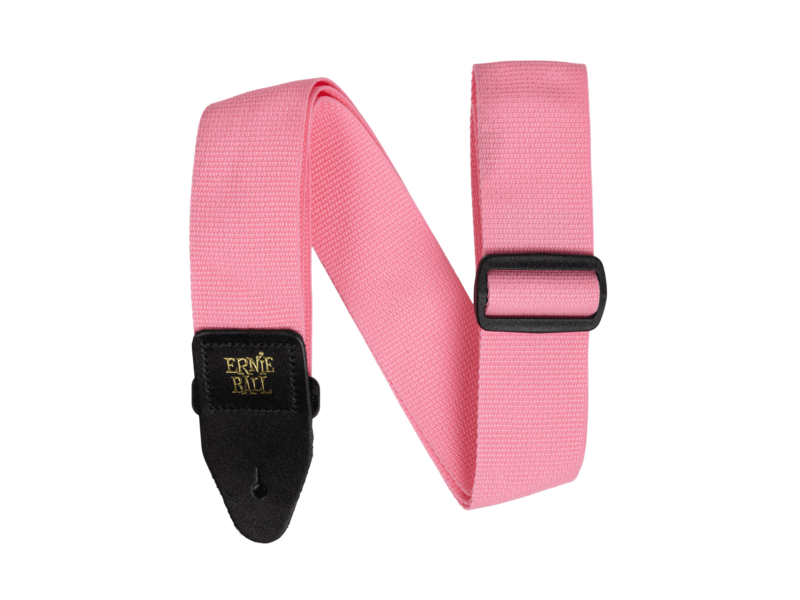 Ernie Ball Polypro Strap Pink Sunrise
