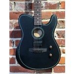 Pre Loved Fender Standard Acoustasonic Telecaster Black Inc Bag