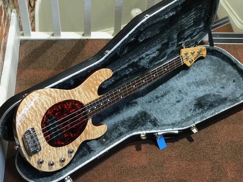 Pre Loved Musicman 20th Anniversary Stingray inc Hiscox Bass Centre Hard Case