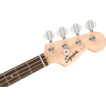 Squier Mini Precision Bass, Laurel Fingerboard, White Pickguard, Black